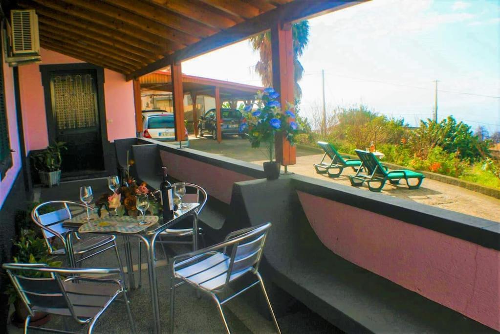 The Funny And Relax Apartment With Terrace & View Arco da Calheta  Exterior foto